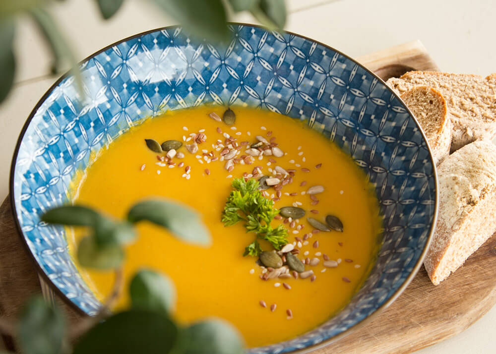 Uma sopa por dia, não sabe o bem que lhe fazia