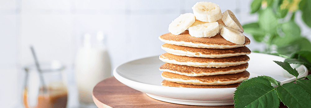 Panquecas de banana